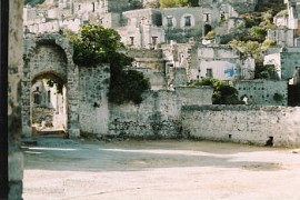 Kayaköyü - the old ghost town; the church yard - © Regina F. Rau Germany